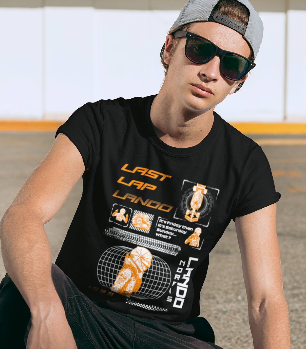 Lando Norris Y2K T-shirt