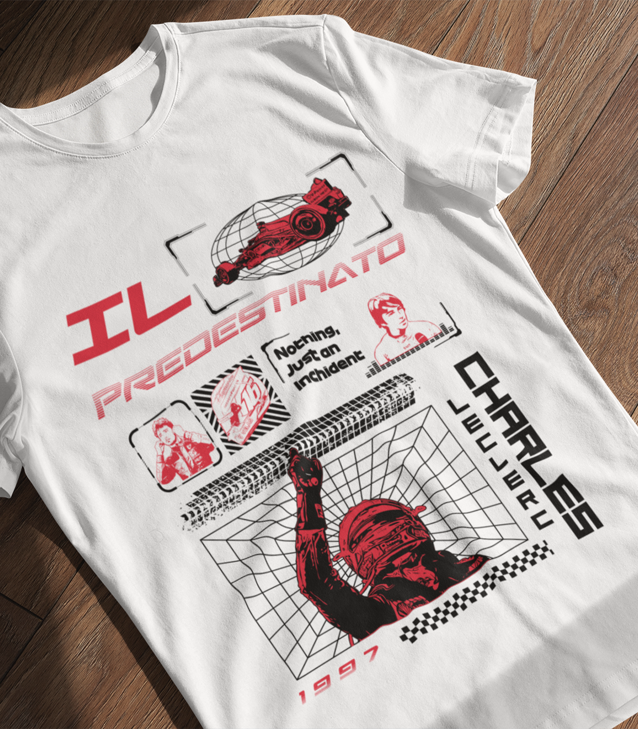 Charles Leclerc Y2K T-Shirt