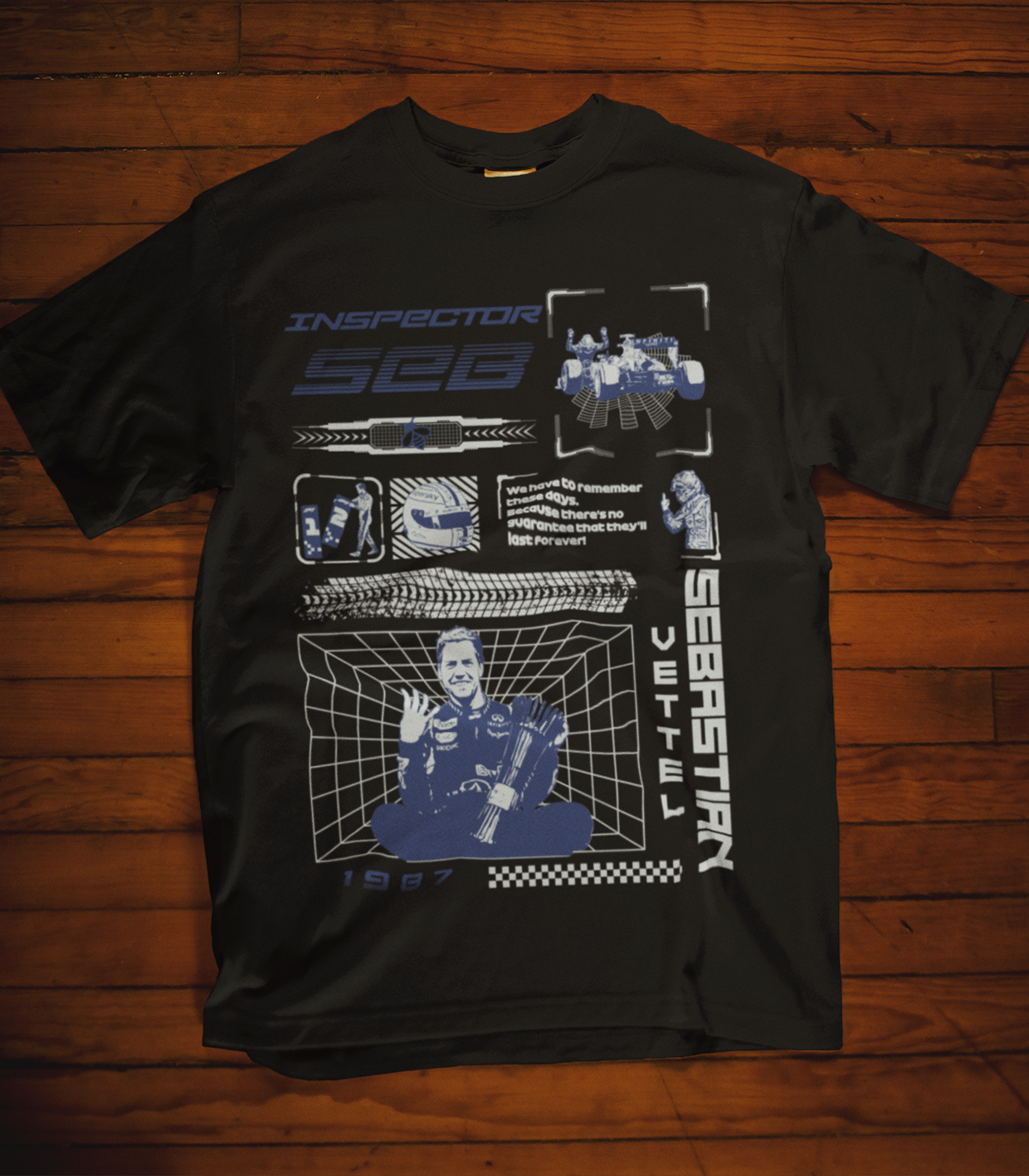 Sebastian Vettel Y2K T-shirt