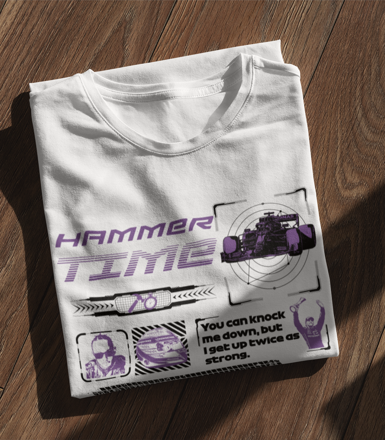 Lewis Hamilton Y2K T-shirt