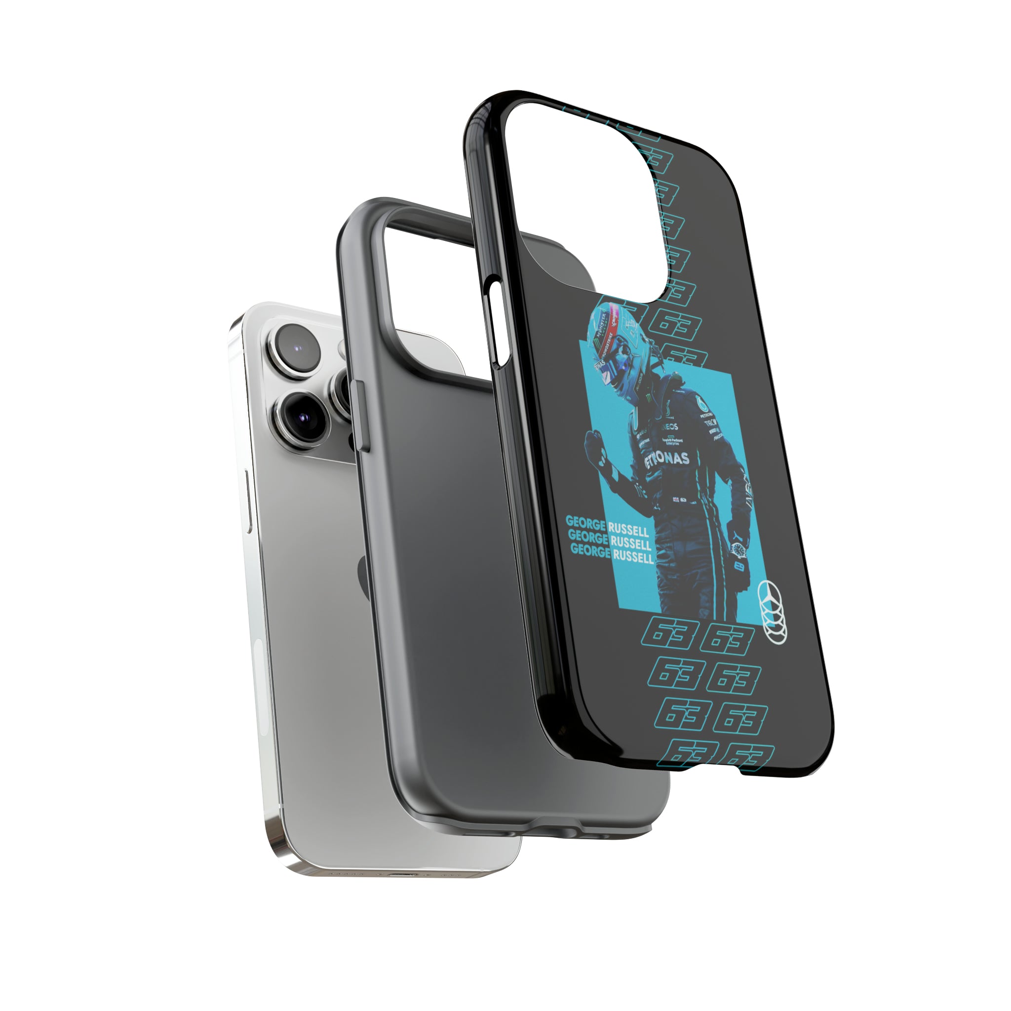 George Russell iPhone Tough Case